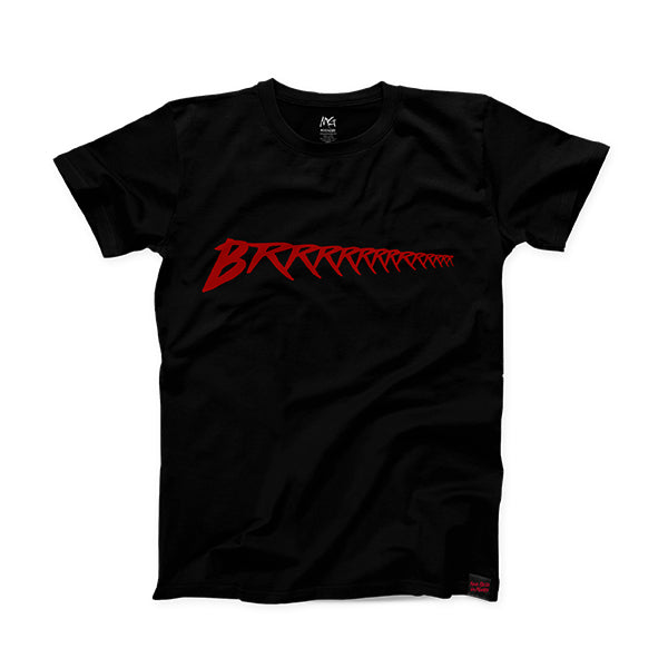 Brrrrrrr Tee - Black / Red