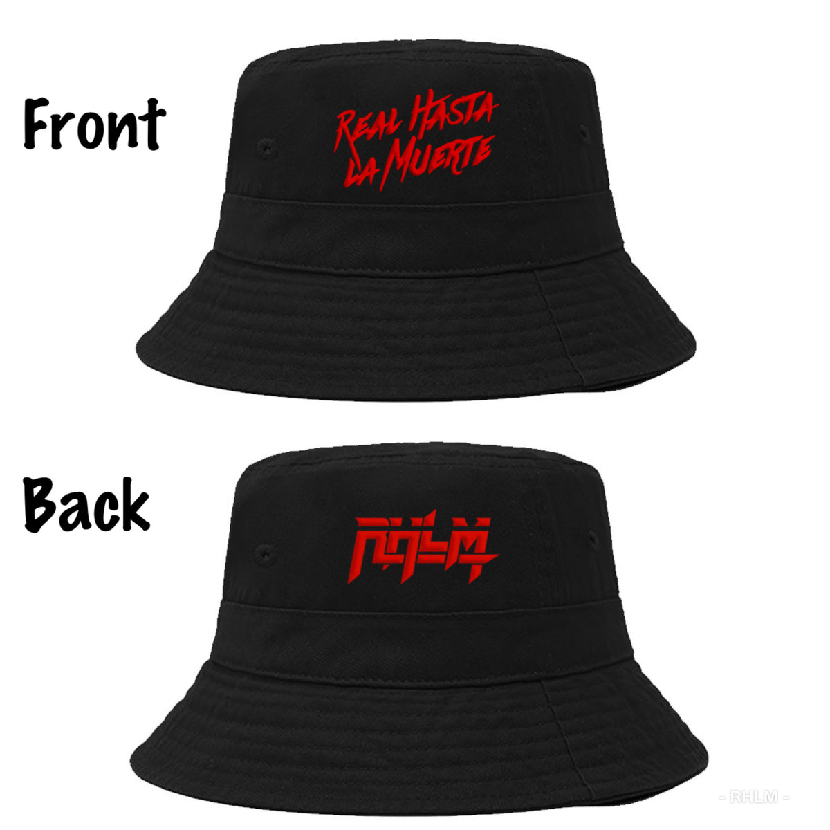 Black RHLM Bucket Hat