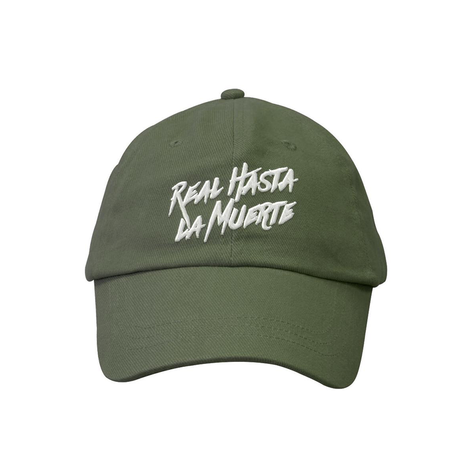 Real Hasta La Muerte Dad Hat - Olive