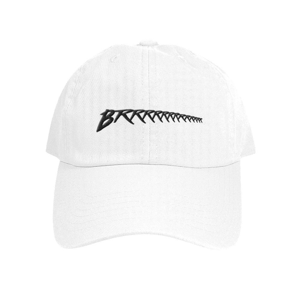 Brrrrrrr Dad Hat - White