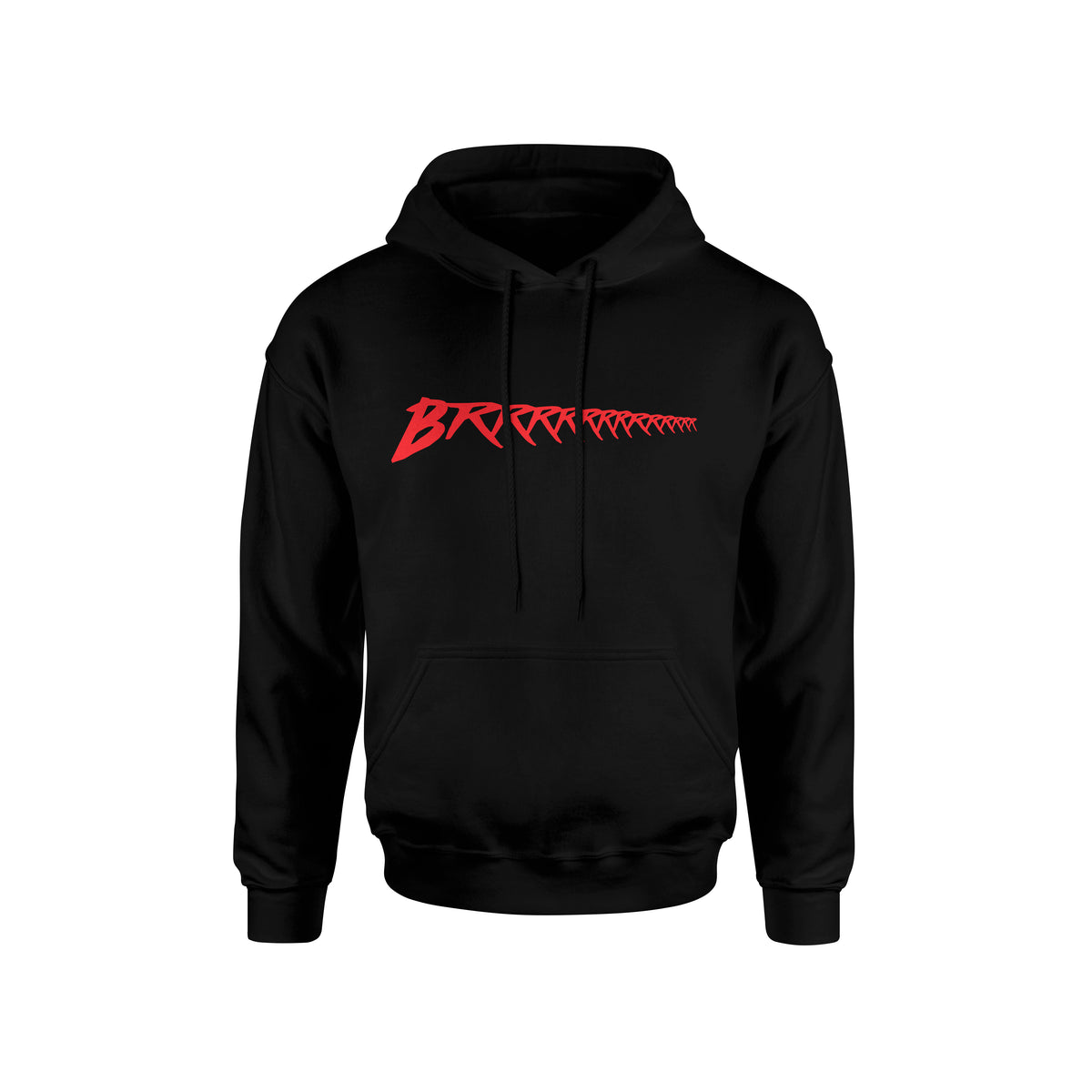 Brrrrrrr Hoodie - Black / Red