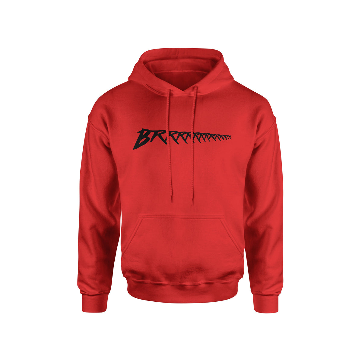 Brrrrrrr Hoodie - Red / Black