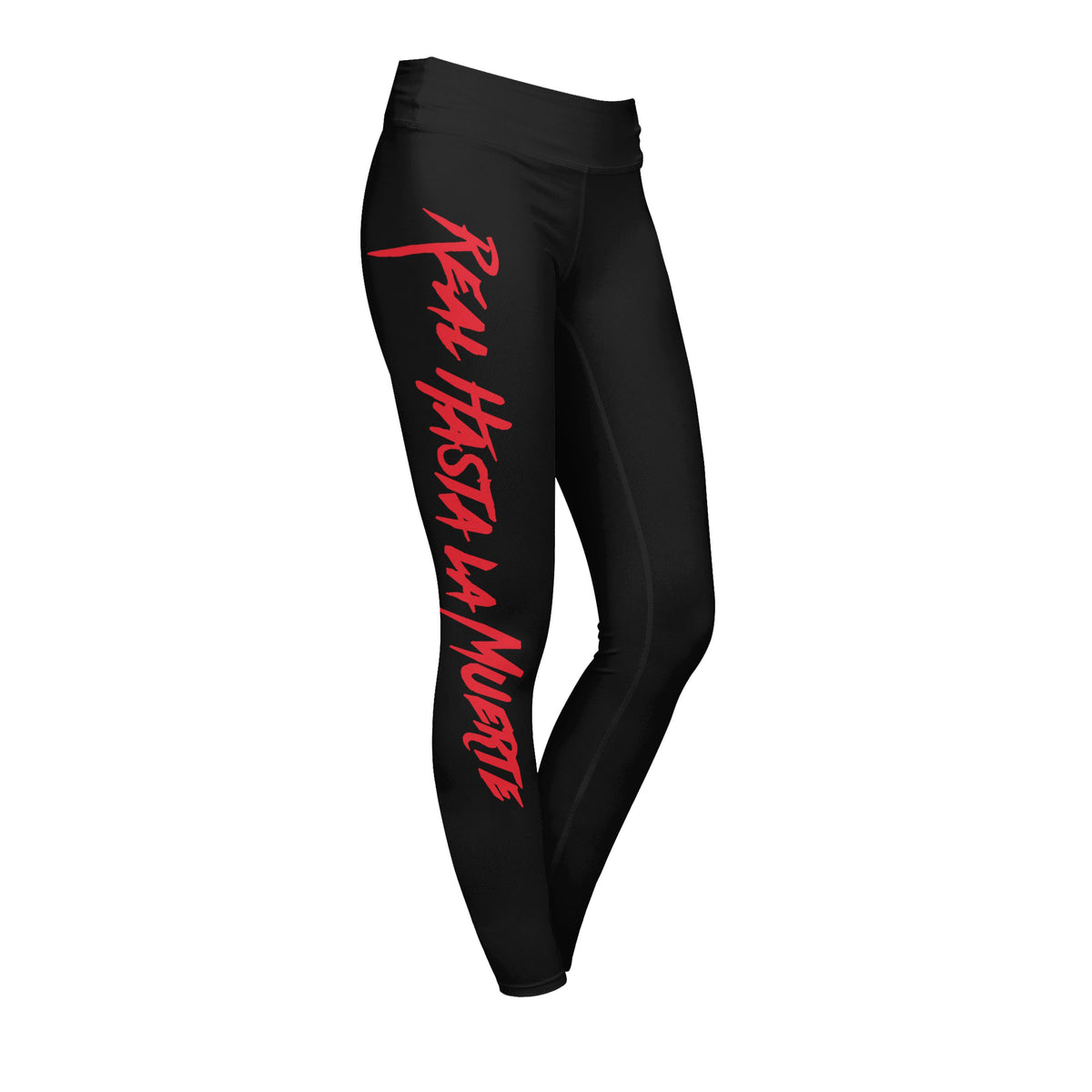 Real Hasta La Muerte Black Women's Leggings