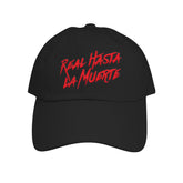 Real Hasta La Muerte Dad Hat - Black / Red