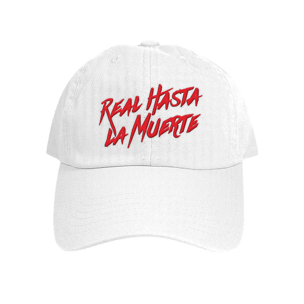 Real Hasta La Muerte Dad Hat - White